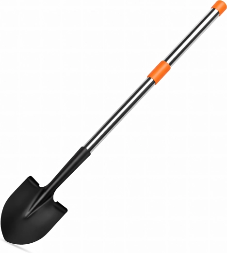 Pala de jardín telescópica 80–110 cm plegable