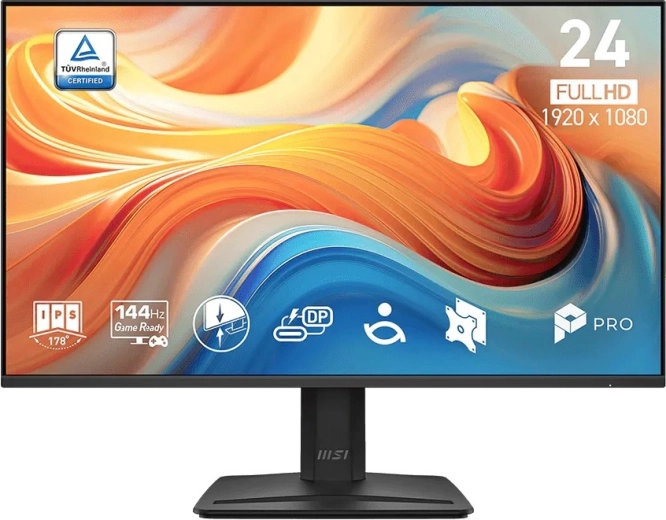 Monitor gaming MSI PRO 23,8" Full HD 144 Hz, negro
