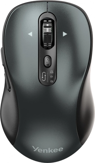 Ratón inalámbrico YENKEE GYRO con conexión dual Bluetooth y USB 2,4 GHz