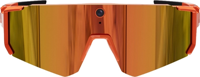 Gafas inteligentes deportivas con cámara Colmi V06 AI naranjas