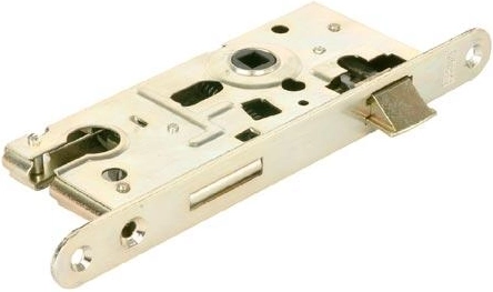 Cerradura de embutir para cilindro K105 72/60, derecha/izquierda, zinc blanco