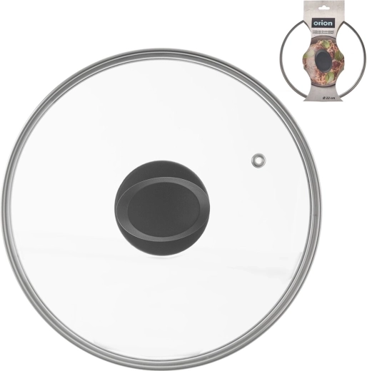 Tapa de vidrio de 22 cm para olla a presión