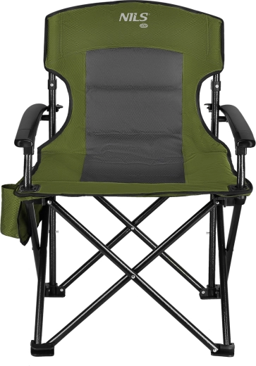 Silla de camping plegable NILS Camp verde