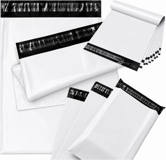 Sobres de mensajería blancos B5 190 × 250 mm - 50 unidades
