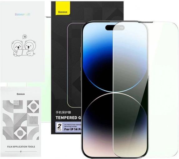 Cristal protector Baseus Crystal Series para iPhone 14 Pro