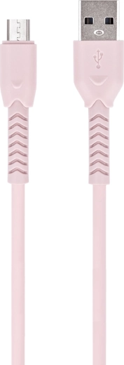 Cable microUSB Maxlife 1 m rosa