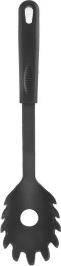 Cucharón para espaguetis Blackline de termoplástico PBT negro 31 × 7 cm