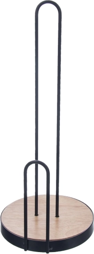 Soporte para toallas de papel Radka metal y madera