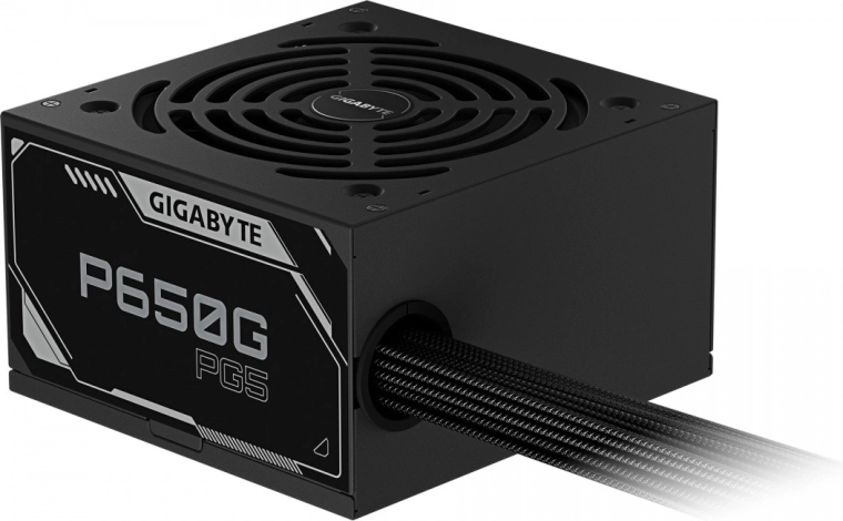 Gigabyte P650G 650W Fuente de alimentación ATX con ventilador hidráulico de 120 mm, ATX 3.1 y PCIe 5.0