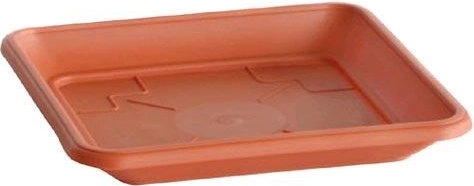 Plato cuadrado para maceta 34 × 34 cm