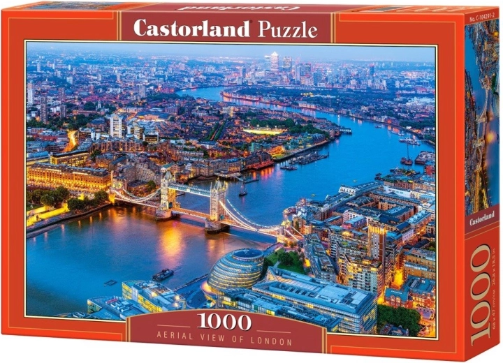 Vista aérea de Londres – puzzle de 1000 piezas CASTORLAND