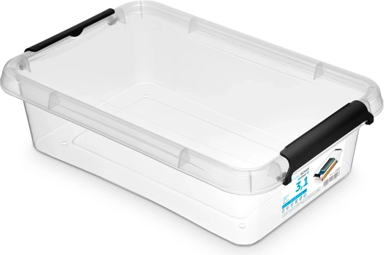 Simplestore caja de almacenamiento con tapa 3,1 l (29 × 20 × 8 cm)