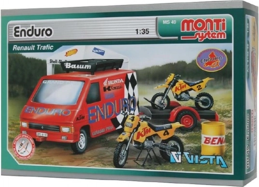 Juego de construcción Monti System Enduro Renault Trafic