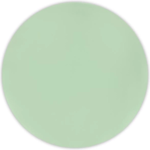Platos de plástico Decorata 25 cm verde claro, set de 2 uds.