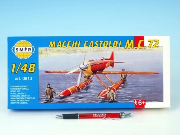 Modelo de avión Macchi Castoldi M.C.72 1:48