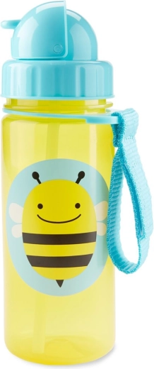 Vaso con pajita Skip Hop Zoo, abeja, 385 ml