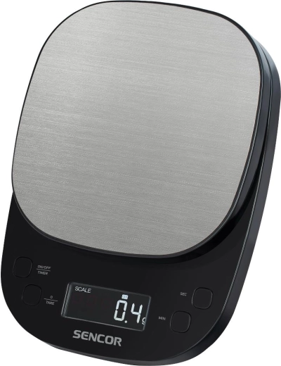 Báscula de cocina para barista Sencor SKS 0804BK