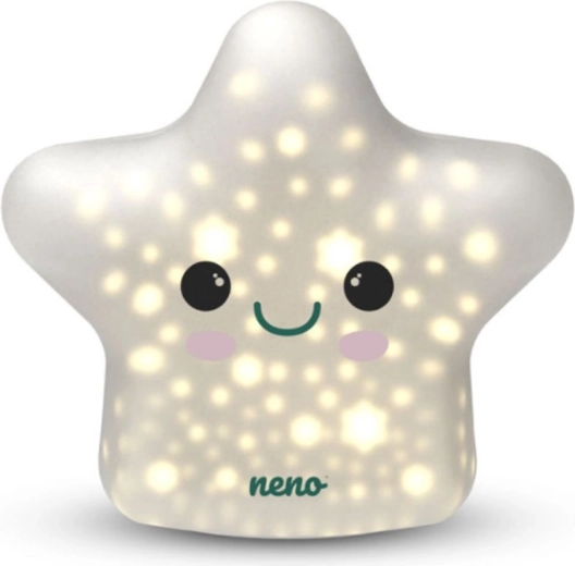 Neno lámpara nocturna de silicona Shine con forma de estrella