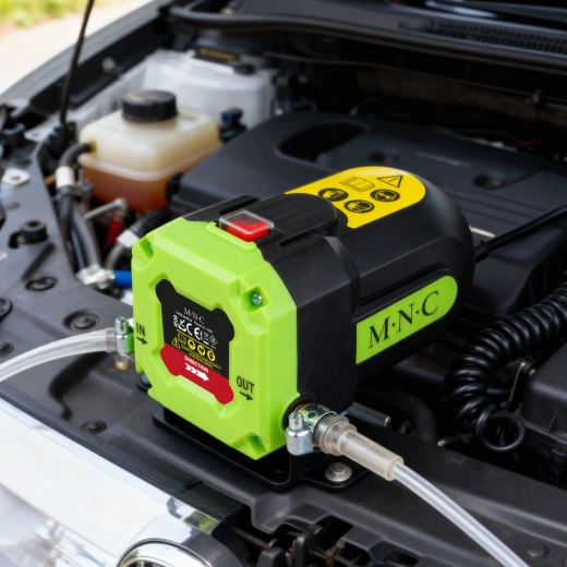 Bomba eléctrica para aceite y líquidos 12 V 60 W
