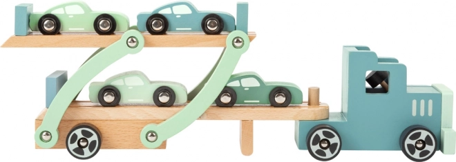 Camión de madera con remolque para coches Chicago – small foot