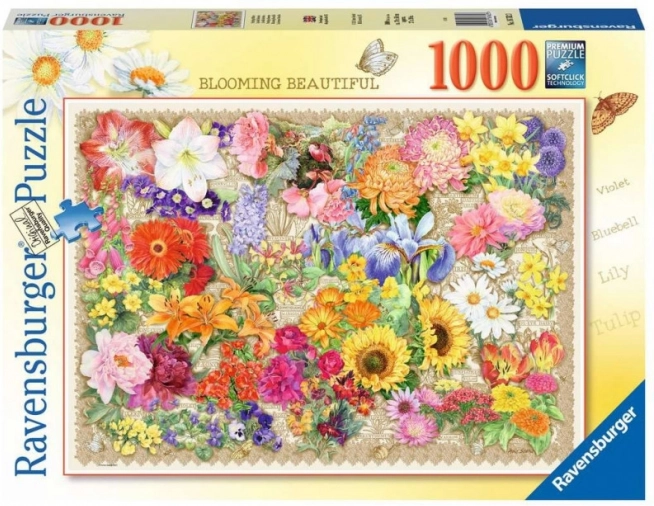 Puzle de 1000 piezas Flores en flor