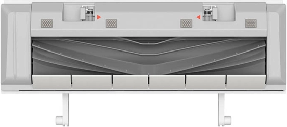 Cubierta del cepillo para aspiradora Dreame D10s/D10 Plus gen2 gris