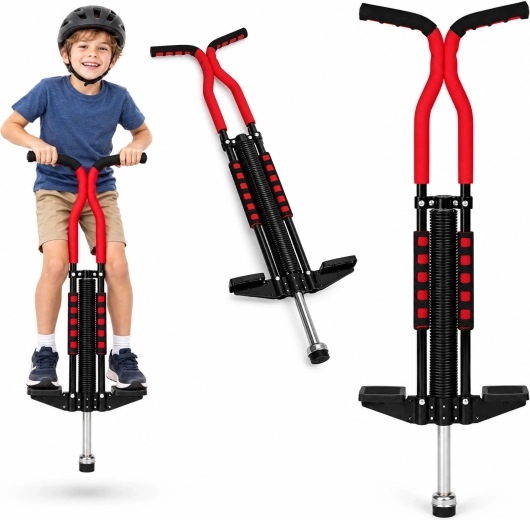 Barra pogo infantil hasta 80 kg negra
