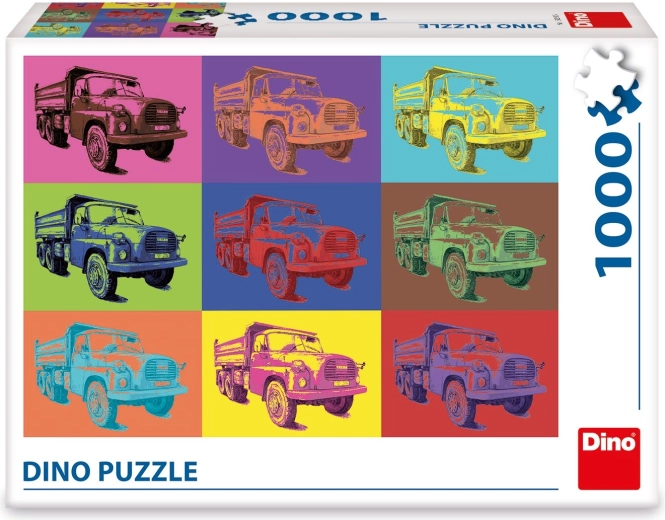 Puzzle Dino Pop Art Tatra 1000 piezas