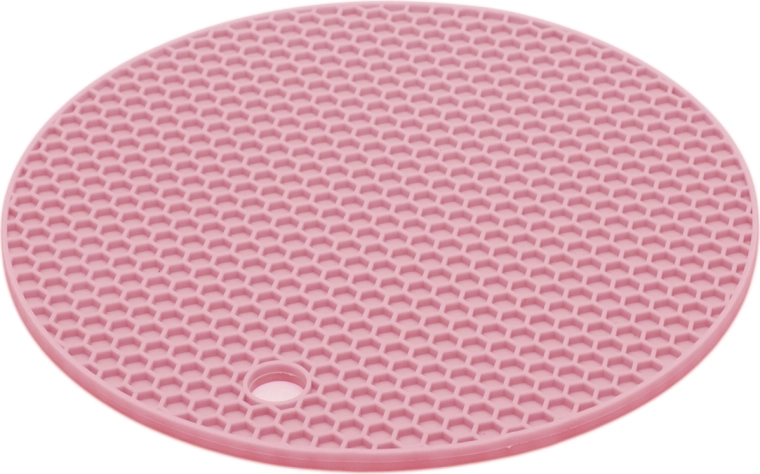 Salvamanteles de silicona para ollas de 18 cm - rosa