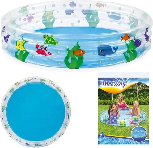 Piscina inflable infantil Ocean de Bestway 152x30 cm