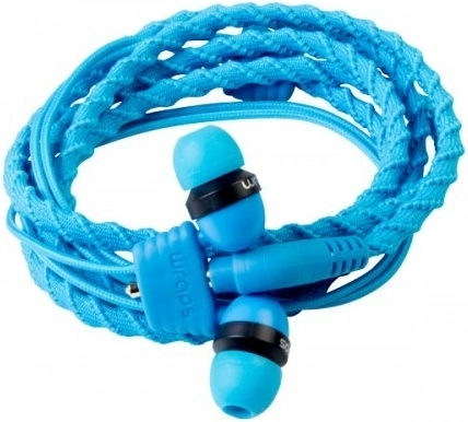 Wraps Classic Blue auriculares intraaurales azules con diseño tipo pulsera