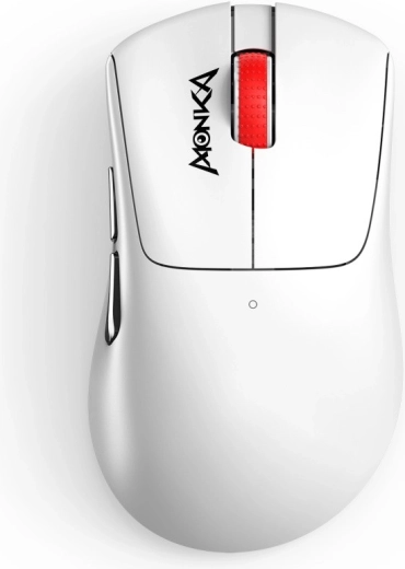 Ratón gaming inalámbrico Monka Rapid con una resolución de 12 000 DPI