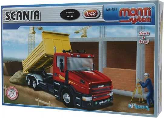 Modelo Scania volquete 1/48 Monti System