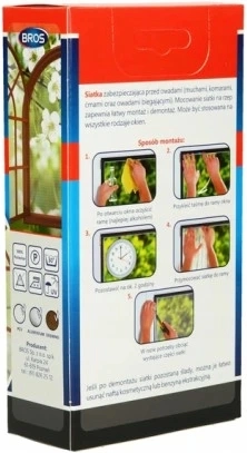 Mosquitera BROS para ventanas 150 × 180 cm