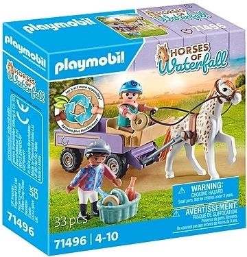 Set de figuras PLAYMOBIL Horses – carruaje de caballos