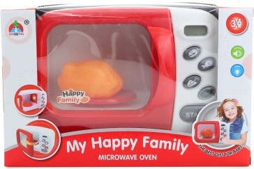 Microondas infantil a pilas con luz y sonido