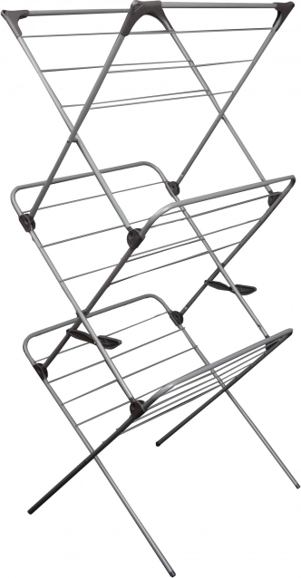 Tendedero vertical para ropa MODERNHOME, 3 niveles, 15 m de superficie de secado