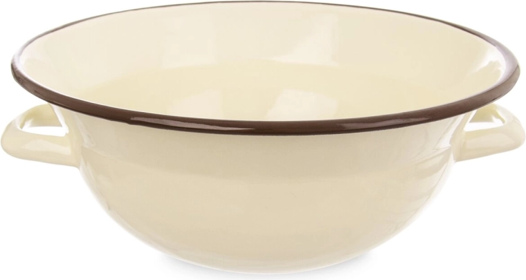 Cuenco de cocina esmaltado BROWN de 26 cm, 2,5 l