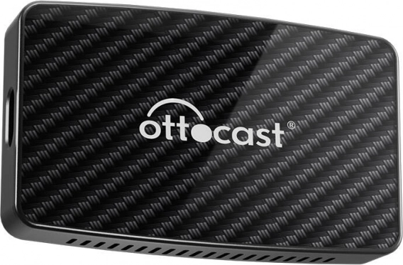 Adaptador inalámbrico Ottocast 4 en 1 CarPlay/Android Auto (negro)