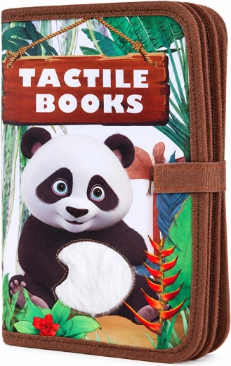 Libro sensorial para niños RENEW FORCE con animalitos