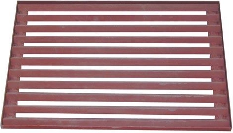Felpudo metálico de entrada 40 × 60 cm – grande