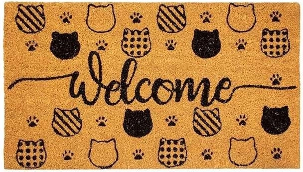 Felpudo Welcome Cats 40 × 70 cm