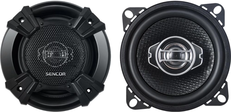 Altavoces coaxiales de dos vías para automóvil Sencor de 10 cm