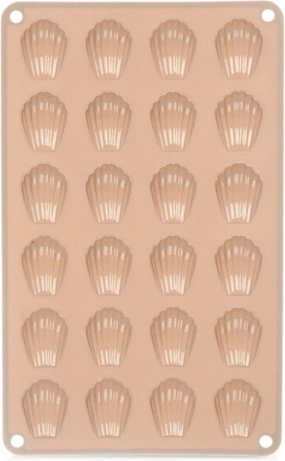 Molde de silicona para galletas y bombones con forma de conchas Orion