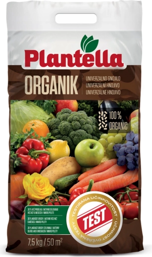 Fertilizante orgánico BioPlantella Organik 7,5 kg