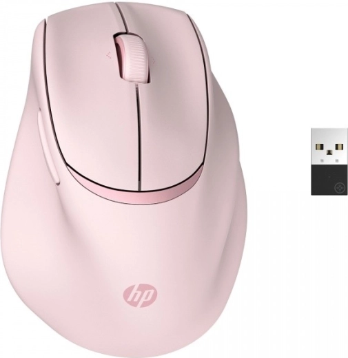 Ratón ergonómico HP Tilt 720M rosa
