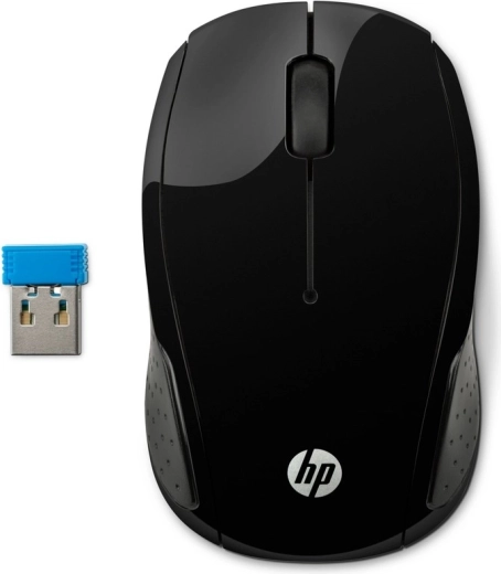 Ratón inalámbrico HP 200 negro