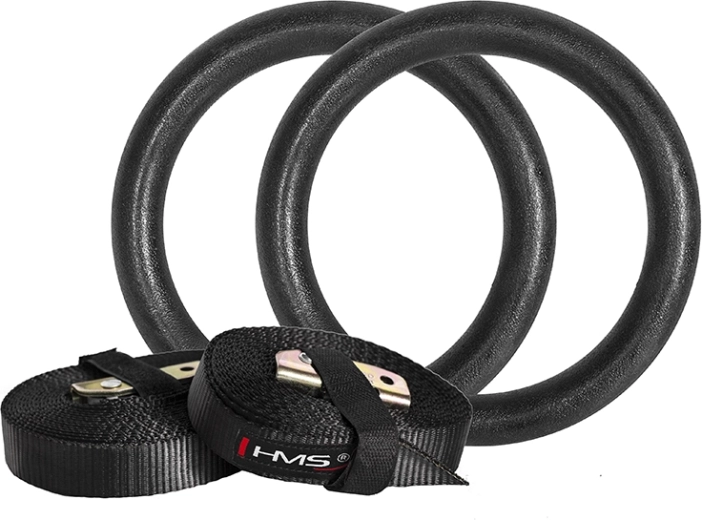 Anillas de gimnasia HMS TX05 con correas ajustables