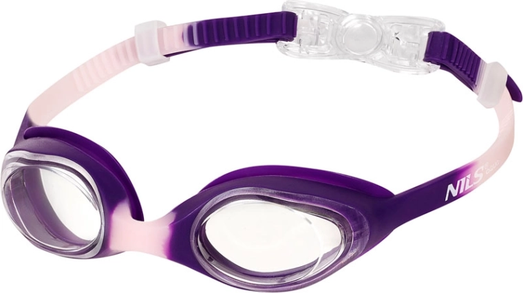 Gafas de natación infantiles NILS Aqua morado-rosa