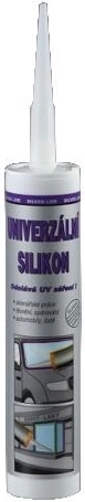 Silicona universal SILVER LINE 280 ml gris